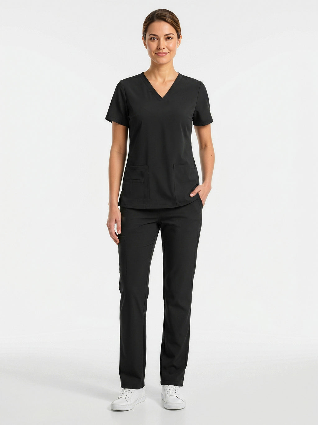 Tokyo Womens Scrub Pant - Black