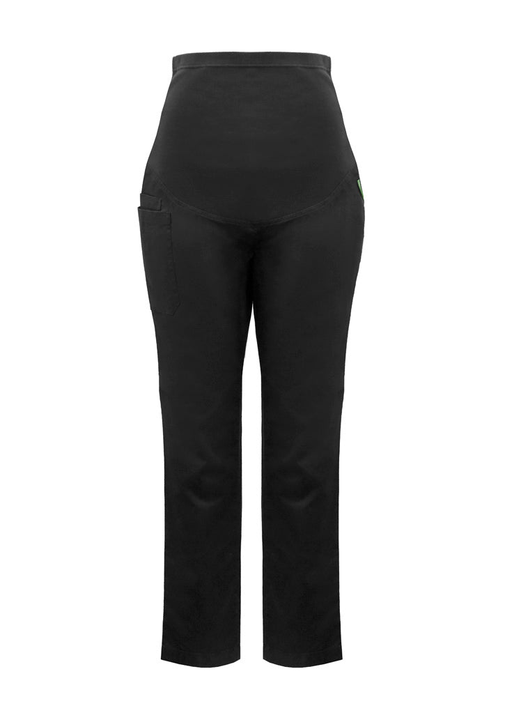 Rose Womens Maternity Scrub Pant - Black back