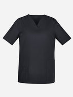 Tokyo Womens Scrub Top - Charcoal