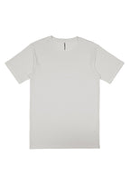 Basis Mens Short Sleeve Tee - Ecru back