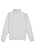 Everyday Mens 1/4 Zip - Ecru back