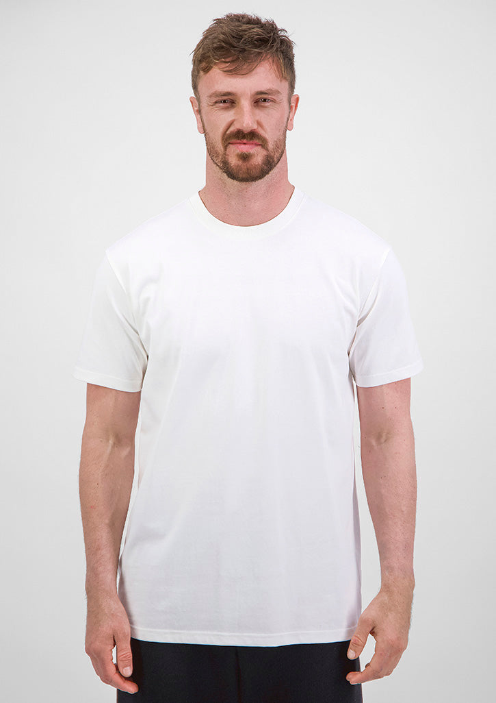 Everyday Mens Short Sleeve Tee - Ecru