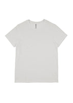 Basis Womens Short Sleeve Tee - Ecru back