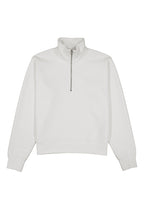 Everyday Womens 1/4 Zip - Ecru back