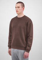 Everyday Mens Crew Sweatshirt - Espresso back