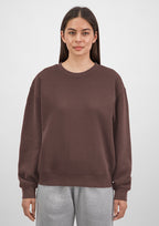 Everyday Womens Crew Sweatshirt - Espresso
