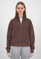 Everyday Womens 1/4 Zip - Espresso