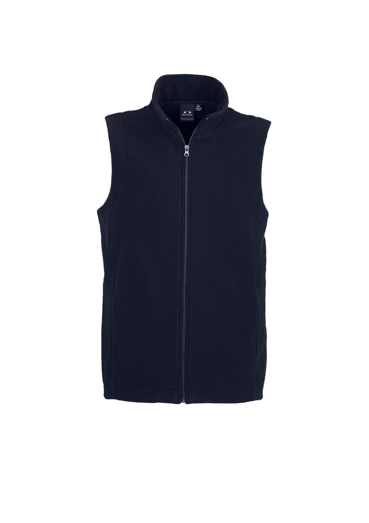 Mens Plain Vest - Navy