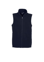 Mens Plain Vest - Navy
