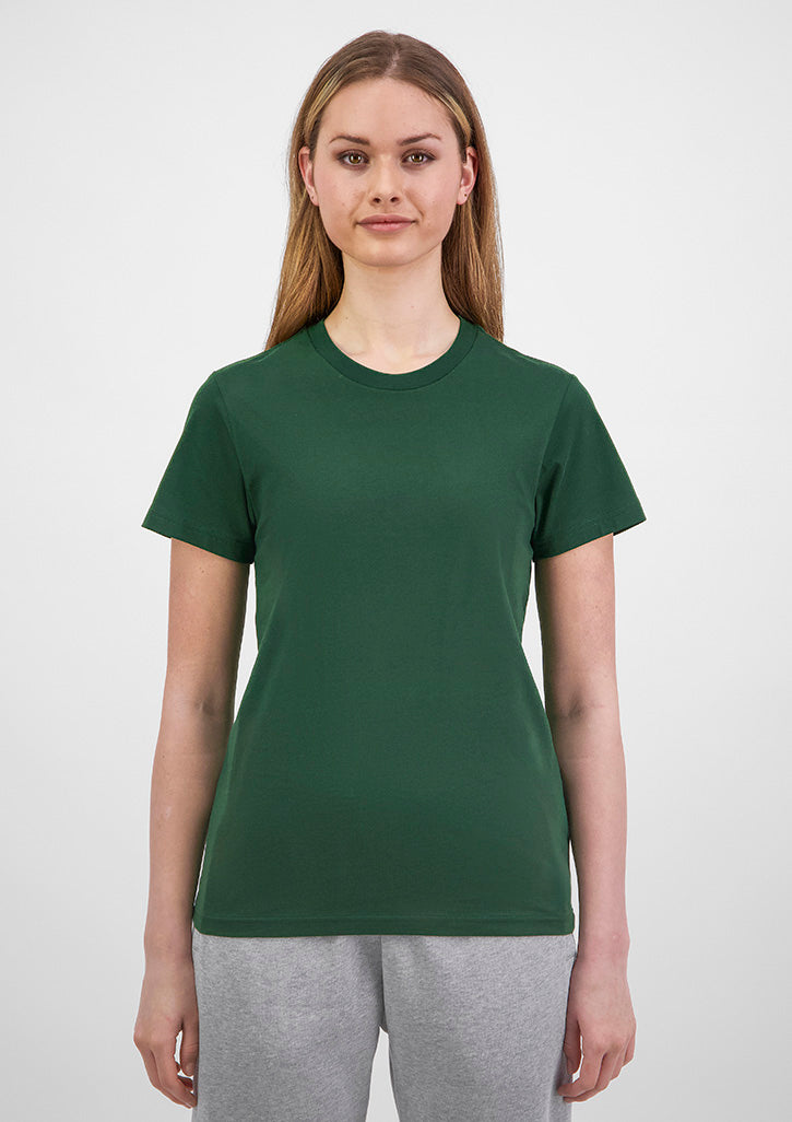 Basis Womens Short Sleeve Tee - Forest