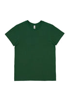 Basis Womens Short Sleeve Tee - Forest back