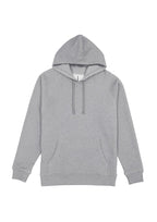 Basis Mens Hoodie - Grey Marle back