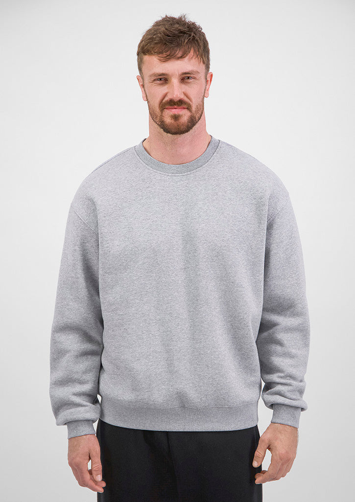 Everyday Mens Crew Sweatshirt - Grey Marle