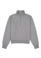 Everyday Womens 1/4 Zip - Grey Marle back