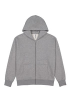 Everyday Womens Zip Hoodie - Grey Marle back