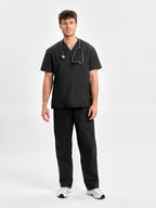 Classic Unisex Scrub Pant - Black
