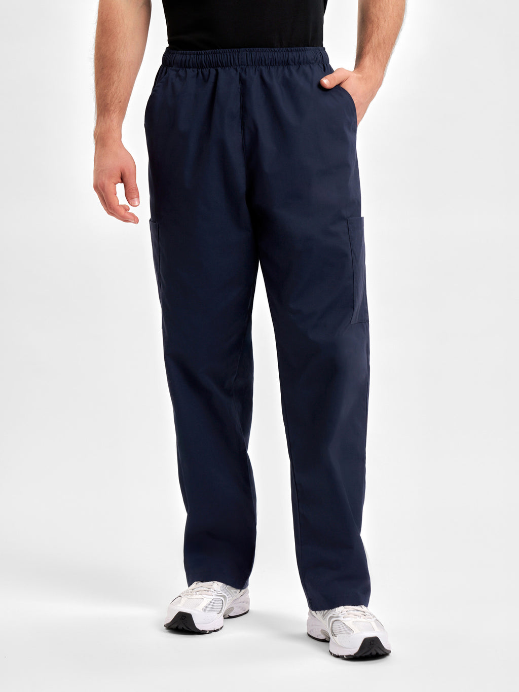 Classic Unisex Scrub Pant - Navy back