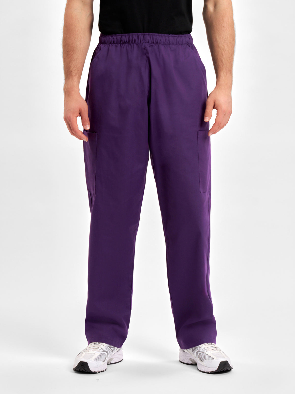 Classic Unisex Scrub Pant - Purple back