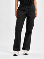 Classic Womens Scrub Pant - Black back