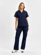 Classic Womens Scrub Pant - Navy