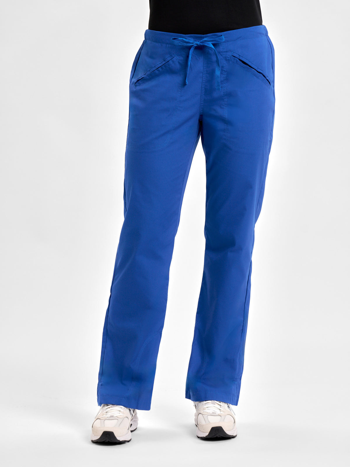Classic Womens Scrub Pant - Royal back