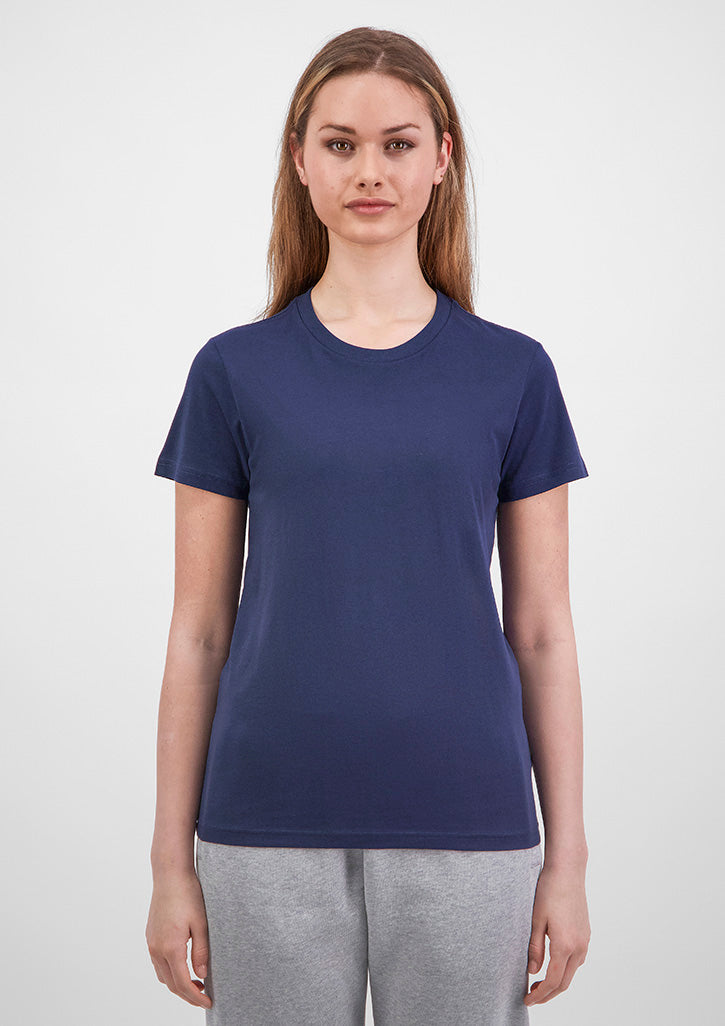 Basis Womens Short Sleeve Tee - Ink