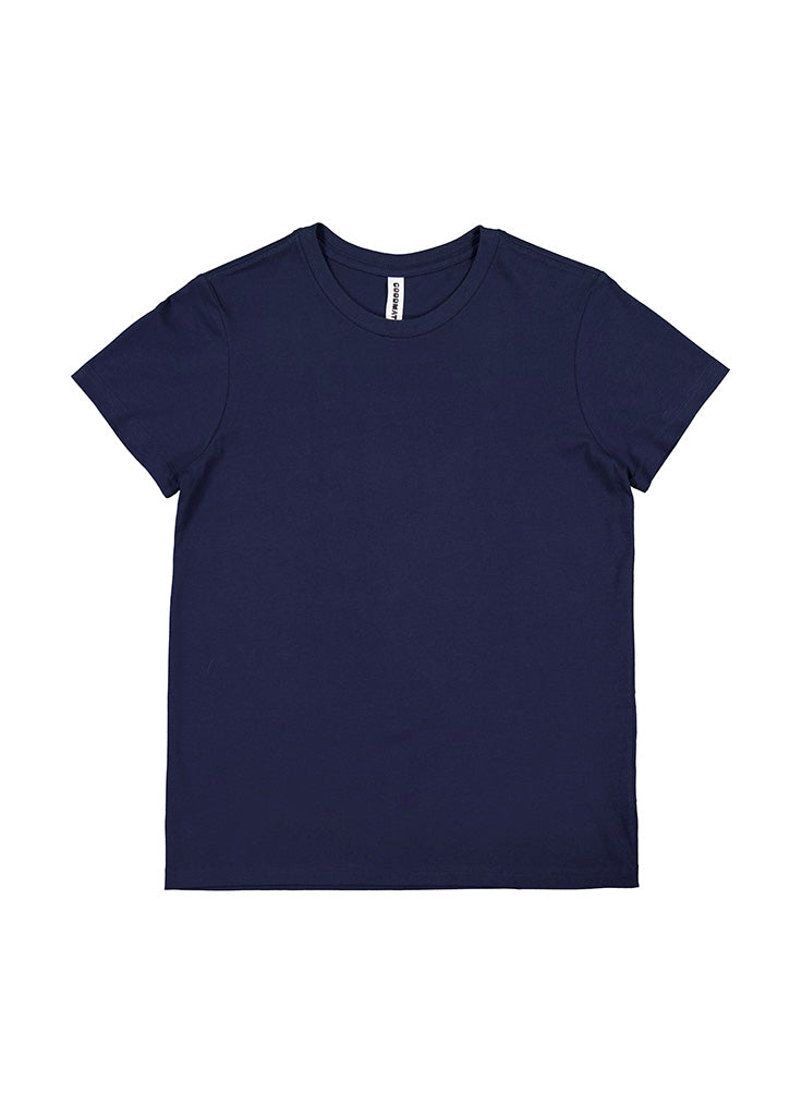 Basis Womens Short Sleeve Tee - Ink back
