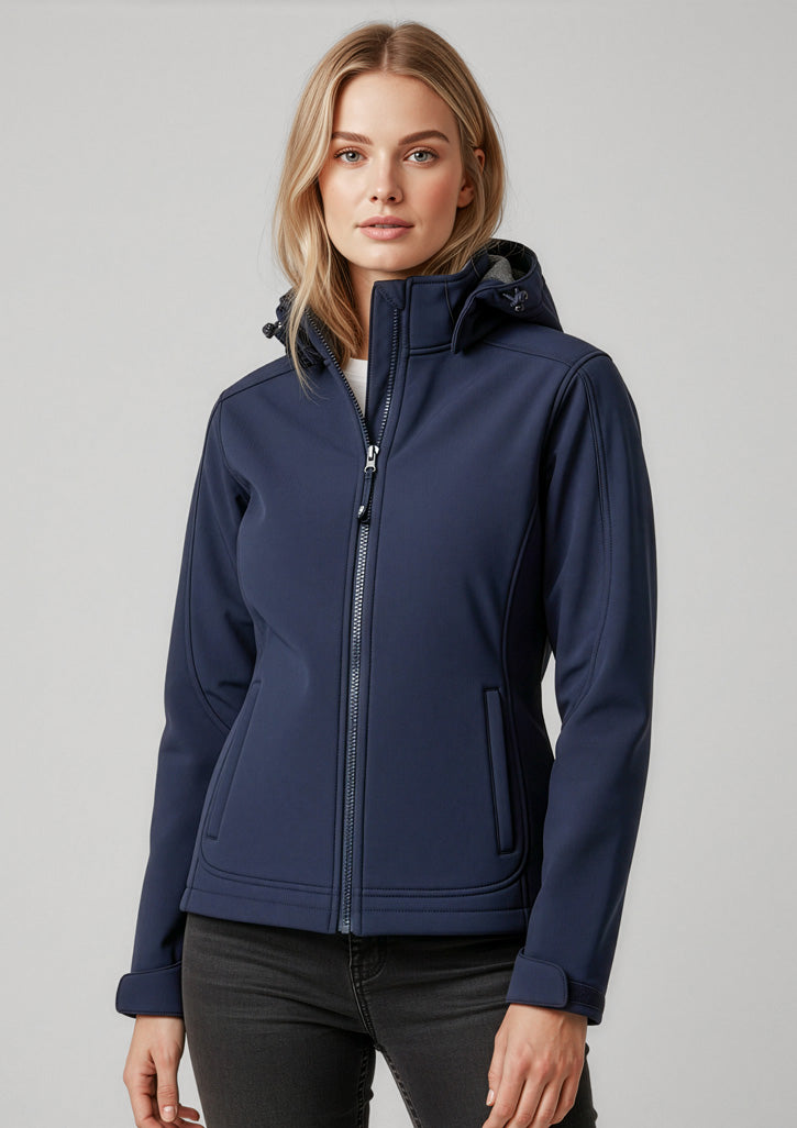 Womens Summit Jacket - CAFEWEAR NZ - Navy/Graphite / S