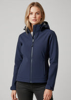 Womens Summit Jacket - CAFEWEAR NZ - Navy/Graphite / S