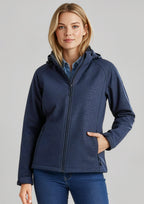 Womens Geo Jacket - CAFEWEAR NZ - Navy / S