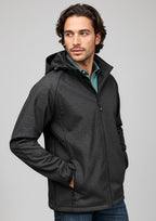 Mens Geo Jacket - CAFEWEAR NZ - Black / S
