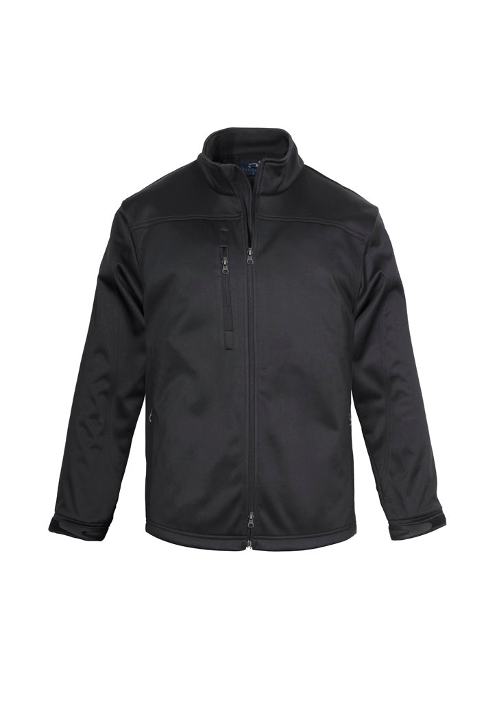 Mens Softshell Jacket - CAFEWEAR NZ - Black / S