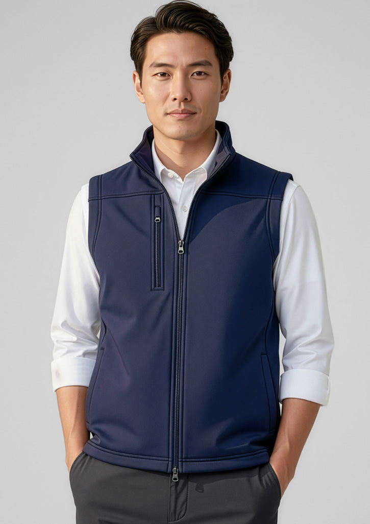 Mens Softshell Vest - Navy
