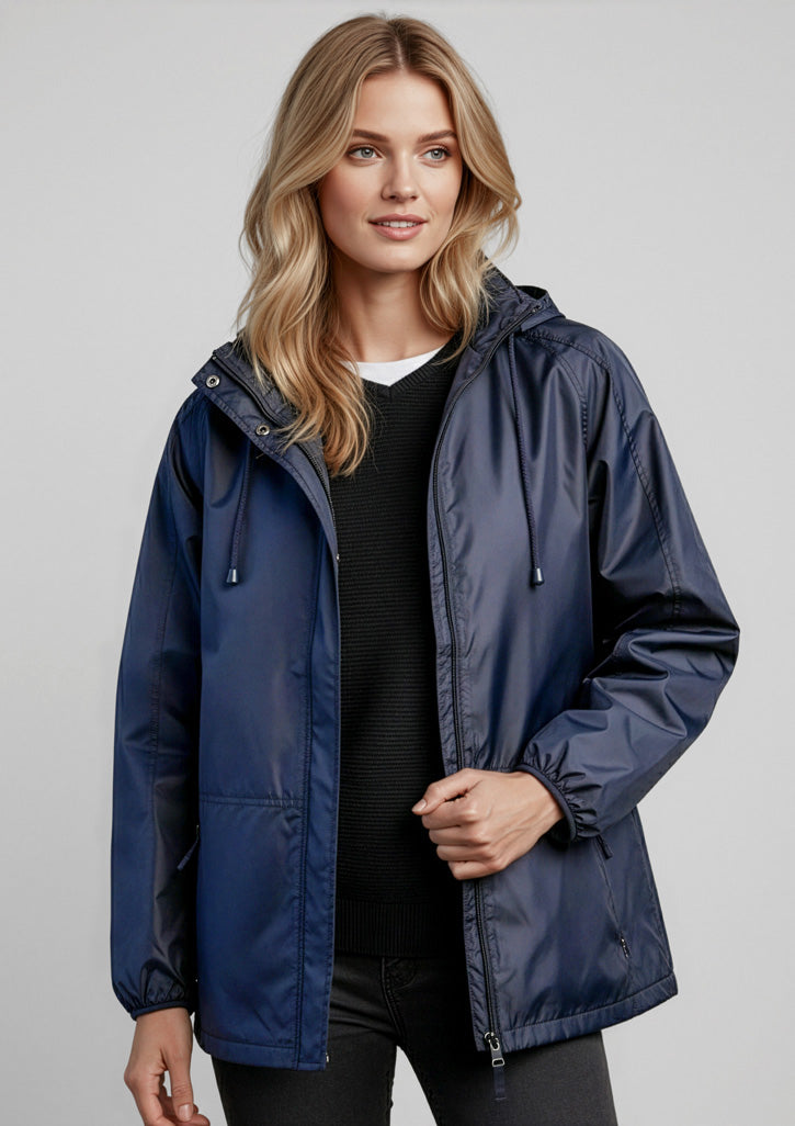 Unisex Spinnaker Jacket - CAFEWEAR NZ - Navy / XS