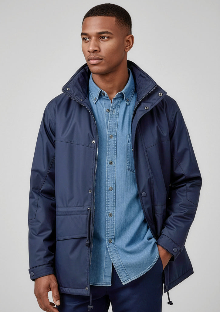 Unisex Trekka Jacket - CAFEWEAR NZ - Navy / XXS
