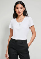 Womens Chic Top - CAFEWEAR NZ - White / 6