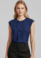 Womens Mia Top - CAFEWEAR NZ - Midnight Blue / 6