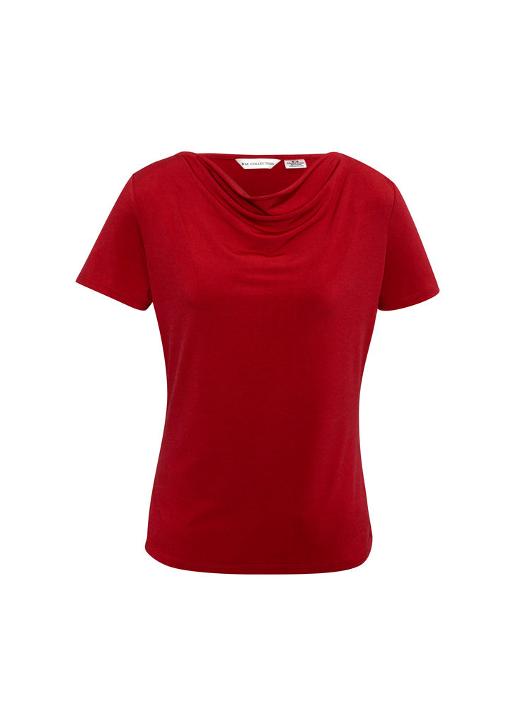 Womens Ava Top - CAFEWEAR NZ - Red / 6