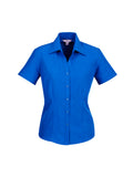 Womens Oasis Short Sleeve Shirt - Electric Blue
