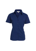 Womens Metro Short Sleeve Shirt - Royal