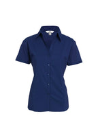 Womens Metro Short Sleeve Shirt - Royal