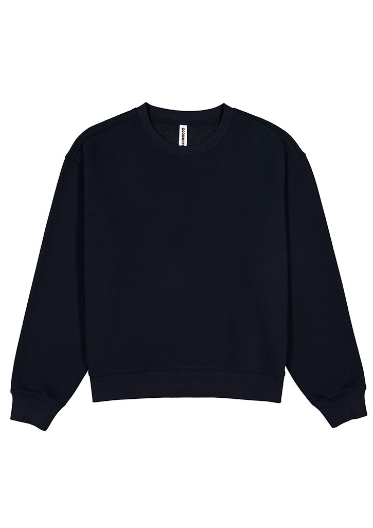 Everyday Womens Crew Sweatshirt - Navy back