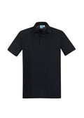 Mens Byron Short Sleeve Polo - Black