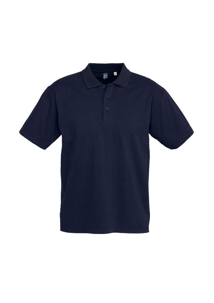 Mens Ice Short Sleeve Polo - Navy