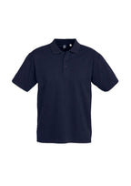 Mens Ice Short Sleeve Polo - Navy