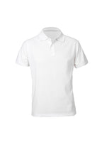 Mens Neon Short Sleeve Polo - White