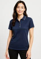 Womens Focus Short Sleeve Polo