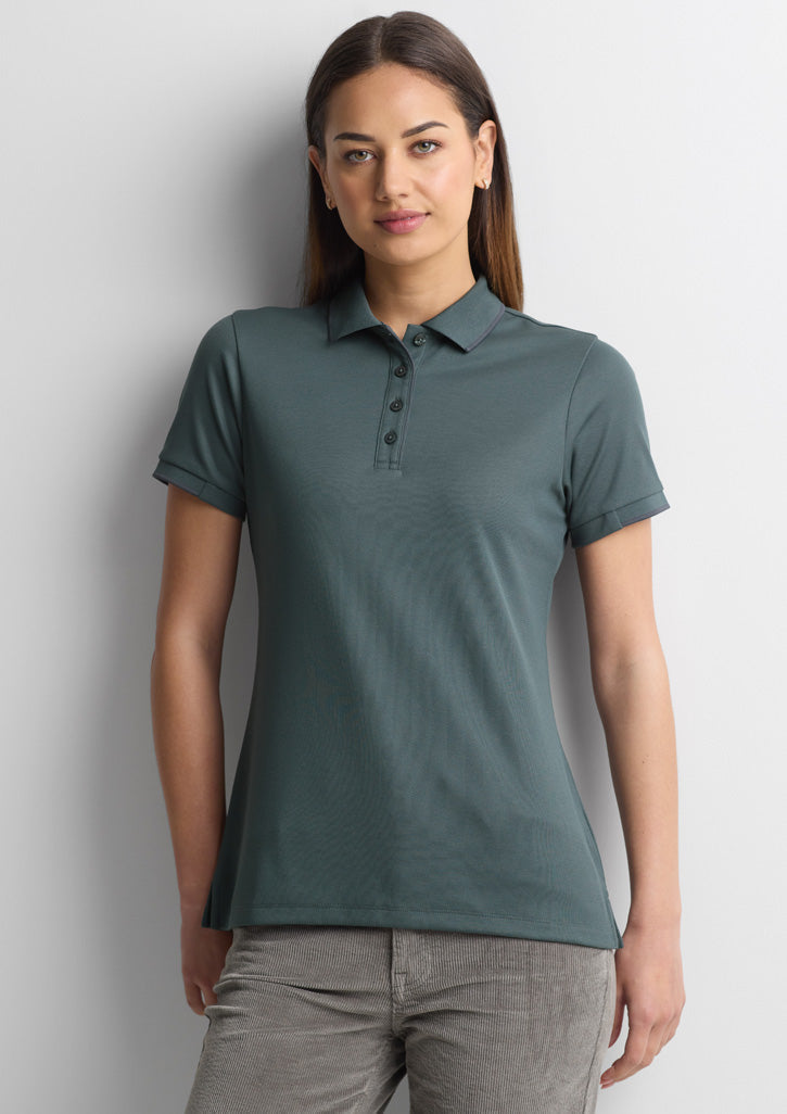 Womens Focus Short Sleeve Polo