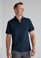 Mens Lotus Short Sleeve Polo