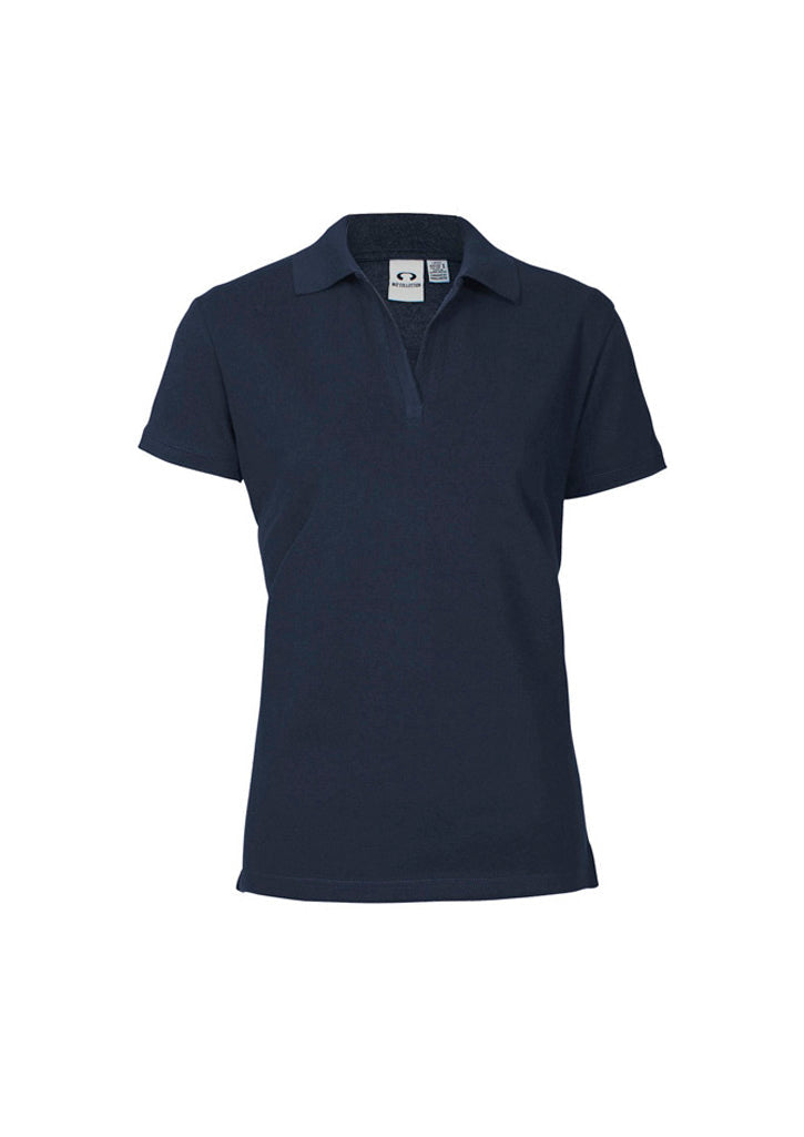 Womens Oceana Short Sleeve Polo - Navy